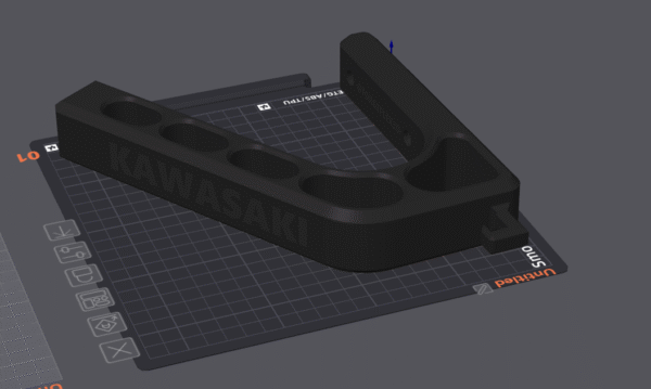 Kawasaki Helmet Stand